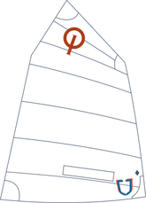 Voile J Sail Blue B3 avec certificat de mesures